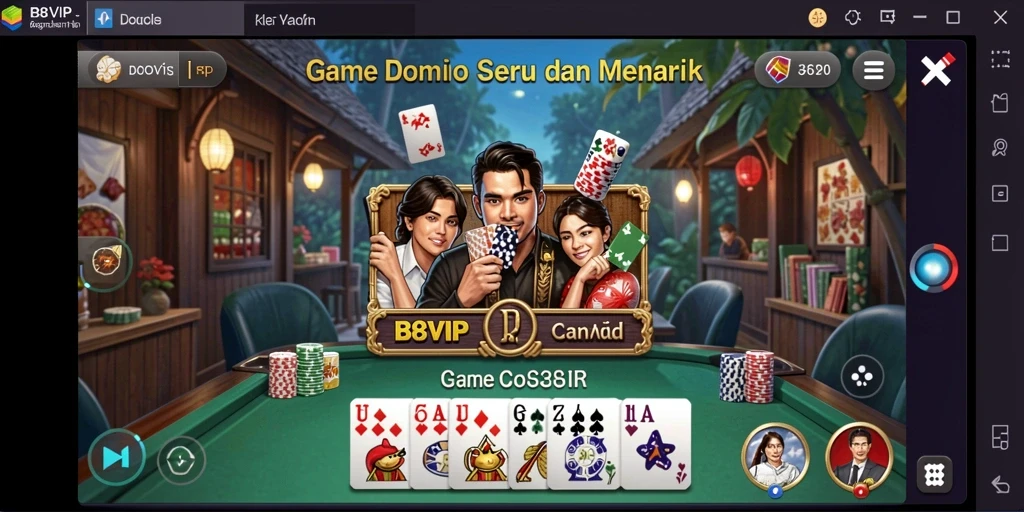 Tampilan gameplay B8VIP yang mengasyikkan dan interaktif.