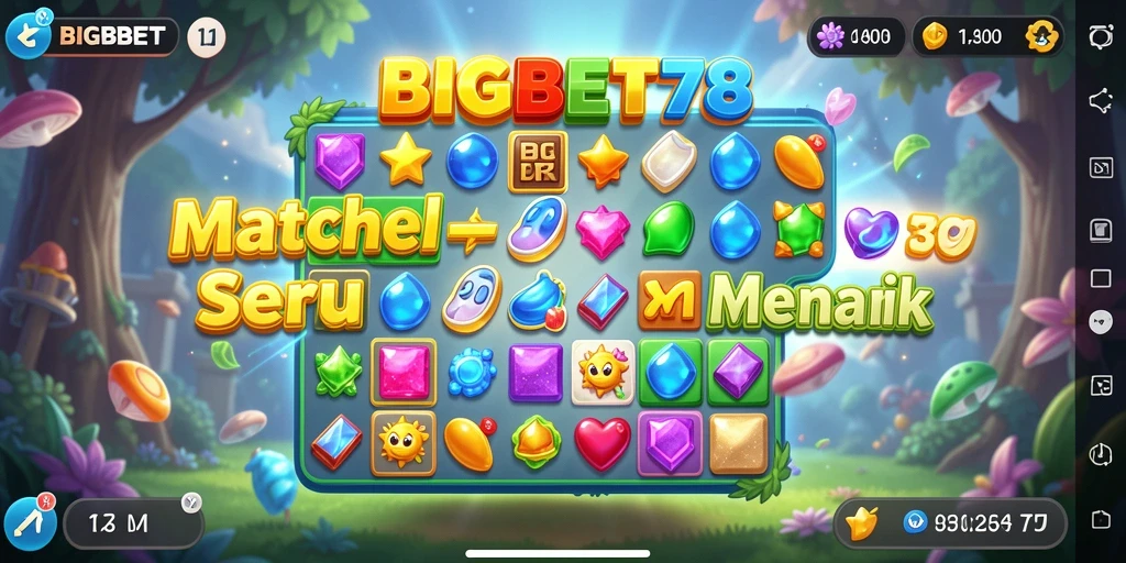 Tampilan gameplay BIGBET78 yang penuh warna dan menarik.
