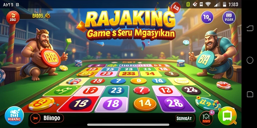 Tampilan gameplay seru di RAJAKING dengan pemain aktif dan grafik menawan.