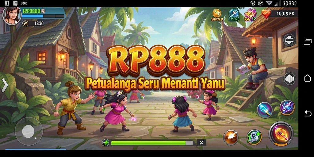 Tampilan menakjubkan dari gameplay petualangan RP888.